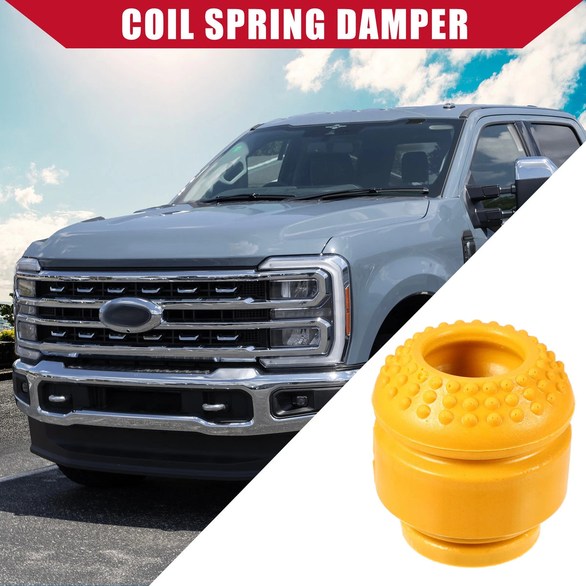 Coil Spring Damper for Ford F-250 Super Duty Front Suspension (2017-2023)