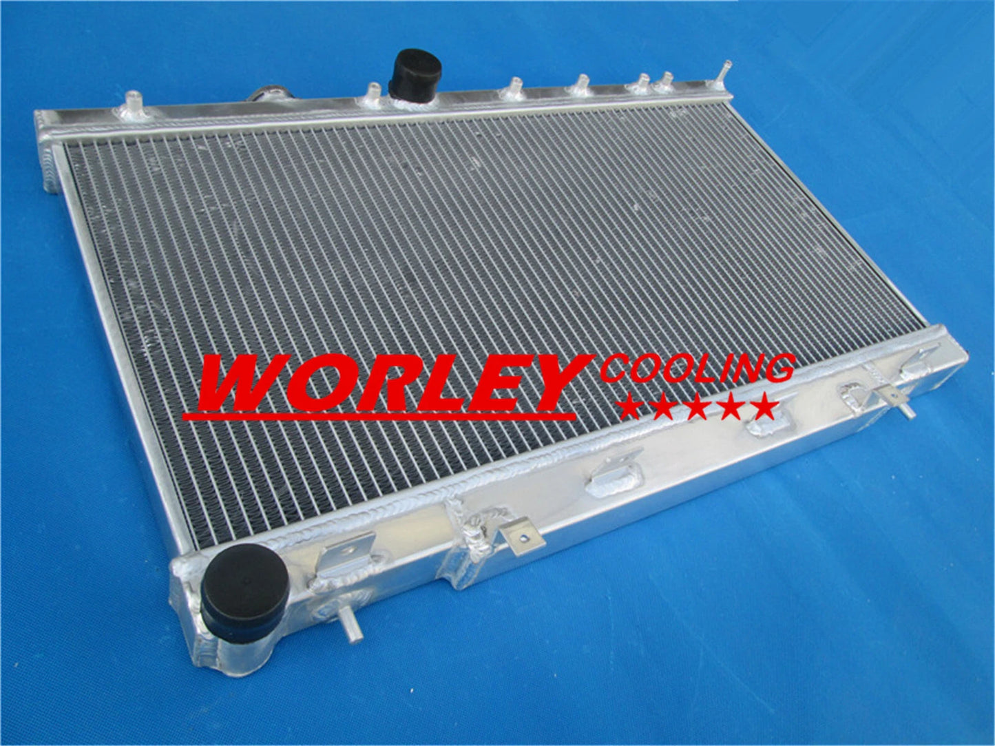 42mm Alloy Radiator + Fans for Subaru Impreza GDA GDB (2003-2007)