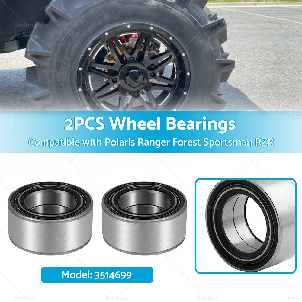 Front/Rear Wheel Bearing for Polaris RZR 570 800 900 Ranger 570 (2011-2023)