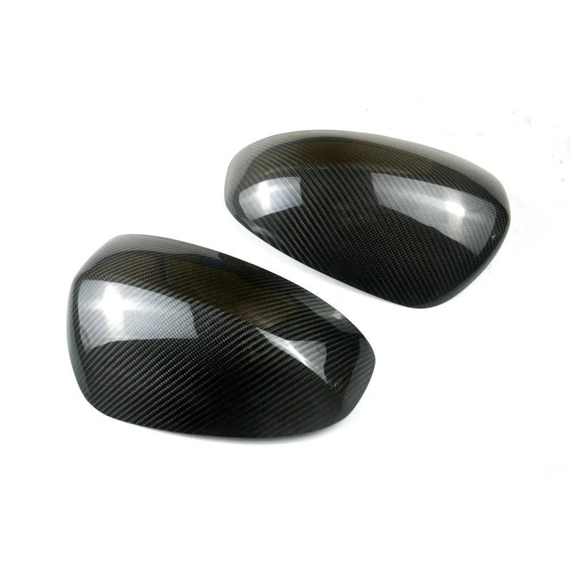 Real Carbon Fiber Add-on Side Rearview Mirror Cover Trim for Infiniti QX50 QX70