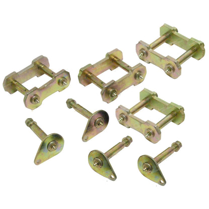 Greasable Shackle Pin Set for Toyota Landcruiser 60 Series (1980–1989)