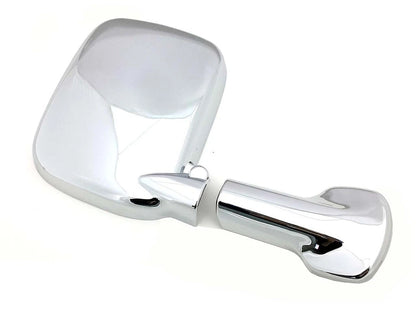 Chrome Rear Mirror Cover Trim for Toyota Hiace Commuter (2005-2018)