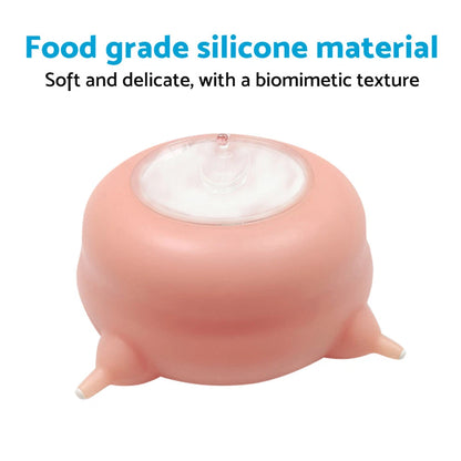 Silicone Puppy Milk Feeder Nipple Bowl for Newborns