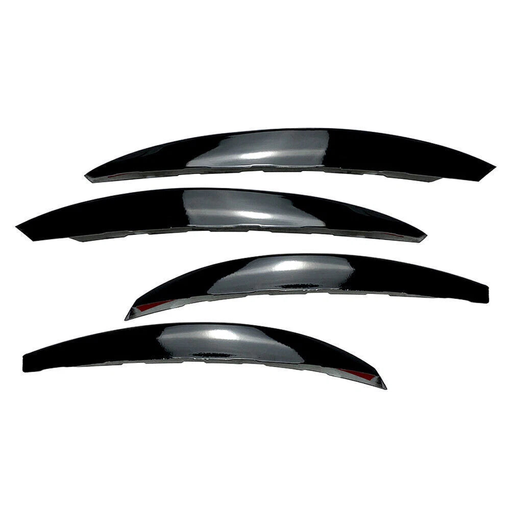4 Pcs Front Bumper Splitter Spoiler Canards for Mercedes Benz C-Class (2022-2023)