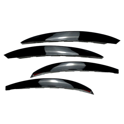 4 Pcs Front Bumper Splitter Spoiler Canards for Mercedes Benz C-Class (2022-2023)