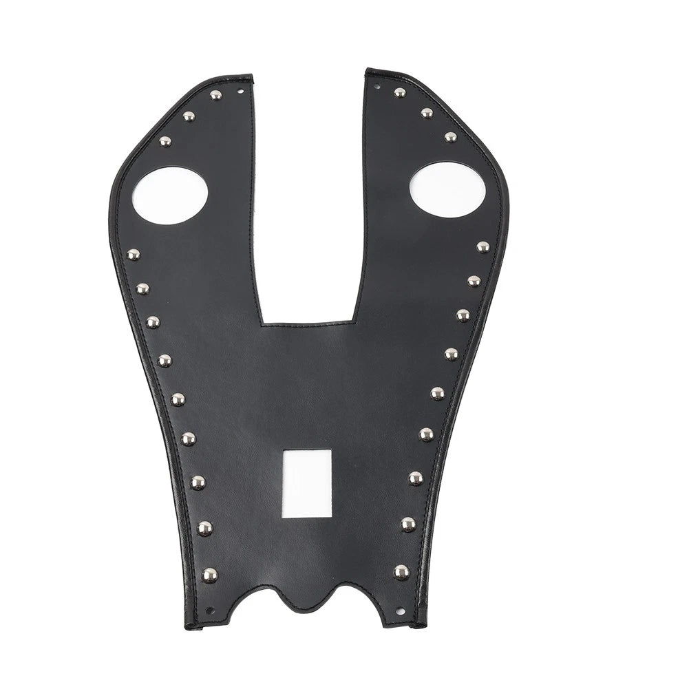 Rivet Style Fuel Tank Pad Cover for Harley Road King FLHRC FLHR (2004-2023)