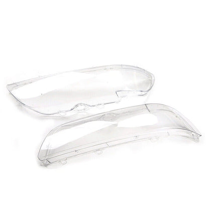 Clear Headlight Lens Covers for 1996-2003 BMW E39 528i 540i 525d (2x)