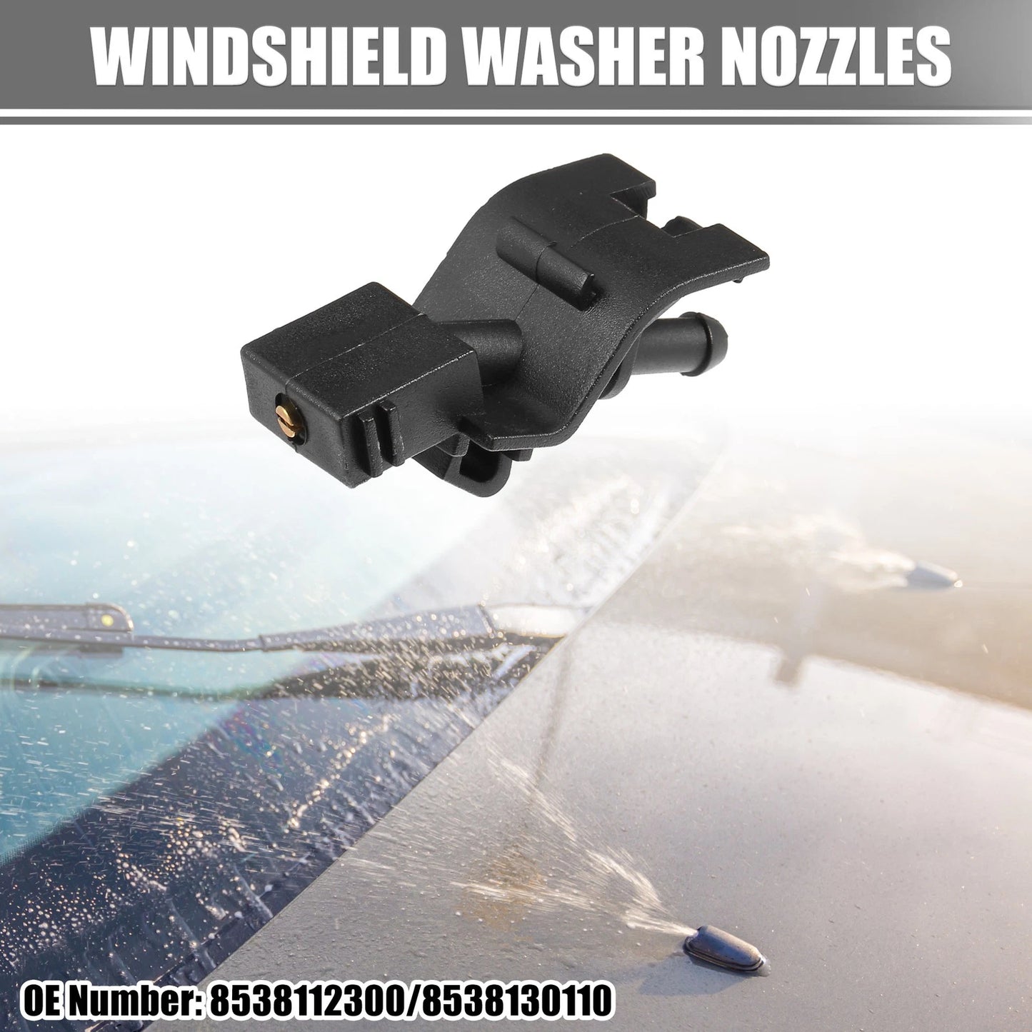 Windshield Wiper Washer Nozzle Spray Jet for Toyota Camry (2007–2011)