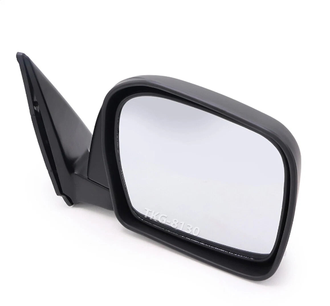 RH Manual Side View Mirror Black for Toyota Hilux MK4 MK5 (1998-2004)