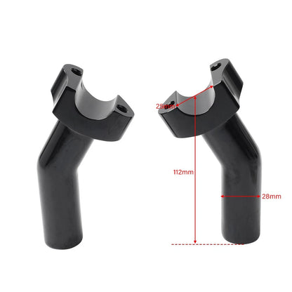 4.5" Pullback Handlebar Riser Top Clamp for Harley Softail Sportster