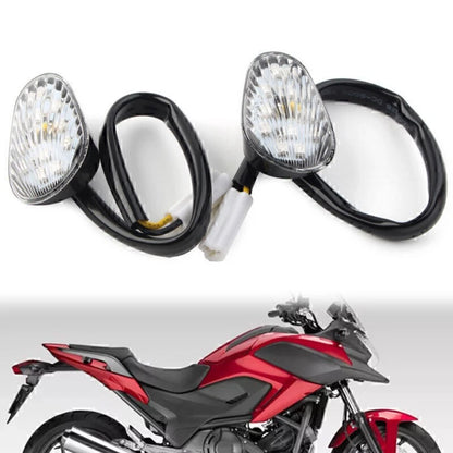 Clear LED Flush Mount Amber Turn Signal Lights for Yamaha YZF R1/R6 (2000-2023)