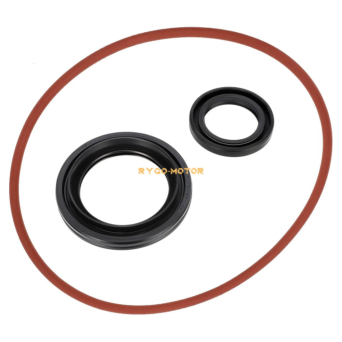 Rear Brake Drum Dust Seal O-Ring Kit for Yamaha Big Bear Bruin Grizzly Wolverine