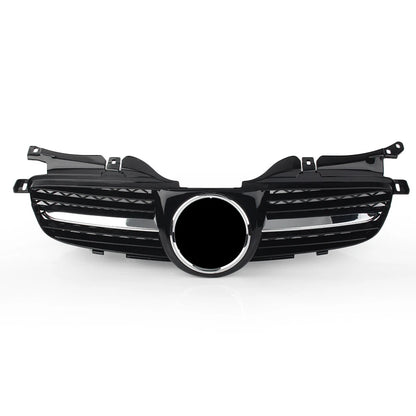 Chrome Black Front Upper Grill for Mercedes Benz R170 W170 SLK Class (1998-2004)