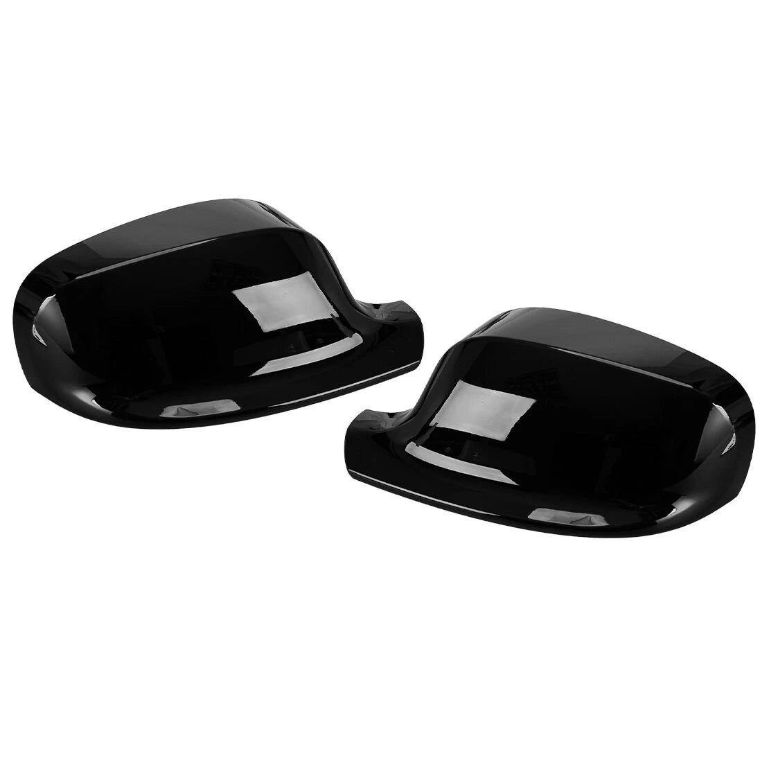 Pair Black Mirror Cover Caps for BMW X3 F25 (2011-2014)