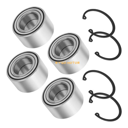 Wheel Bearing 4 x Front & Rear W/Circlip for Arctic Cat 500 650 700 1000