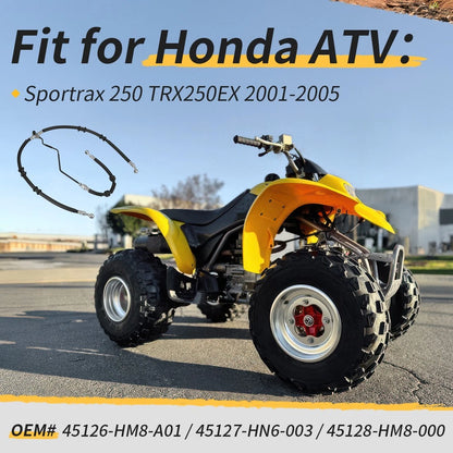 Front brake hose line & pipe for Honda Sportrax TRX250EX (2001–2005)