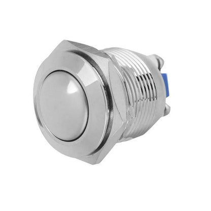 19mm Momentary Push On Waterproof Switch for Boats/Trucks/Autos