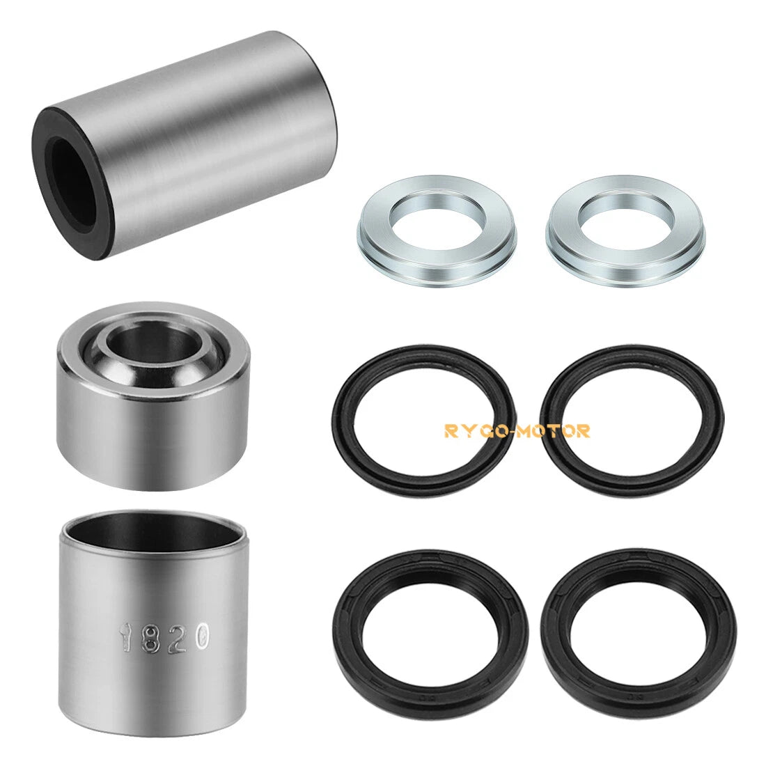 Front Upper Lower Shock Bushing Kit for Honda TRX400EX