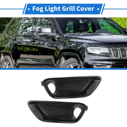 Fog Light Grills for Jeep Grand Cherokee 2016-2021 (2 x Lights)
