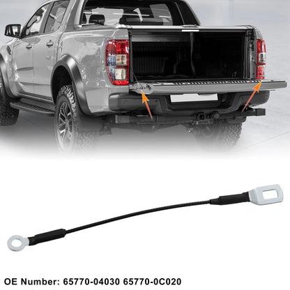Tailgate Cables Support Straps for Toyota Tacoma (1995-2003) 2 x Black