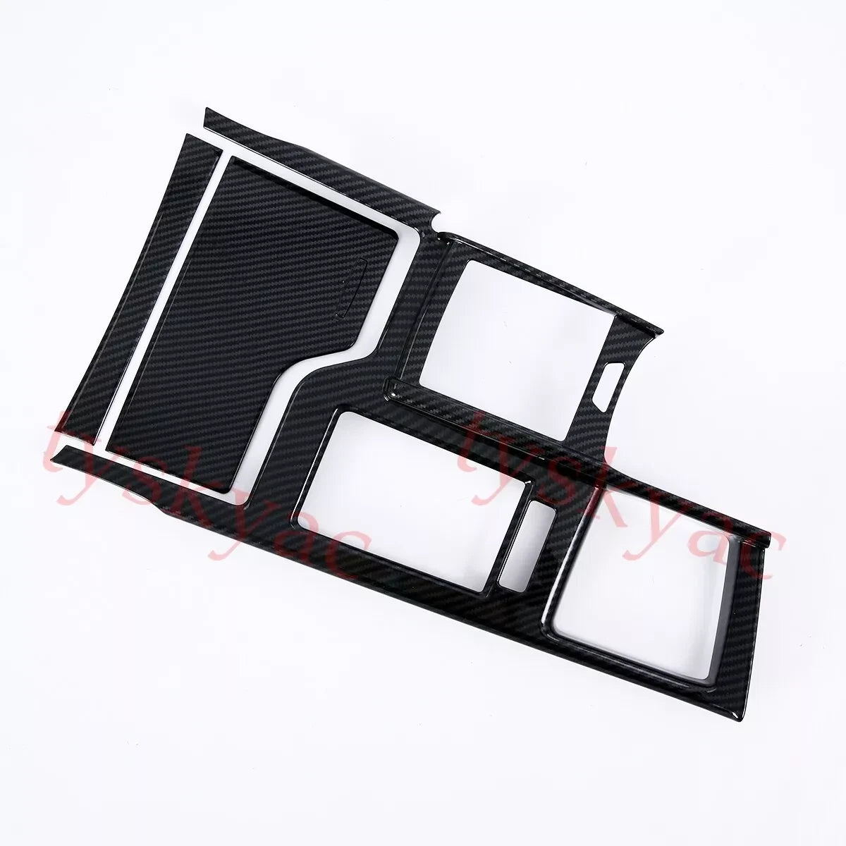 Carbon Fiber Gear Shift Control Panel Cover Trim for Lexus ES (2019–2021)