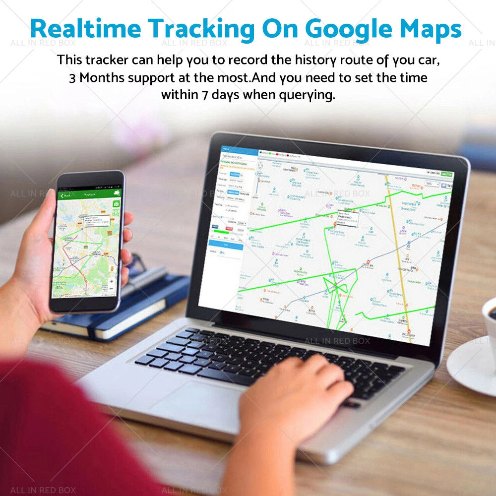 4G OBDII GPS Tracker for Vehicle Locator - Live Realtime Car Tracking Device