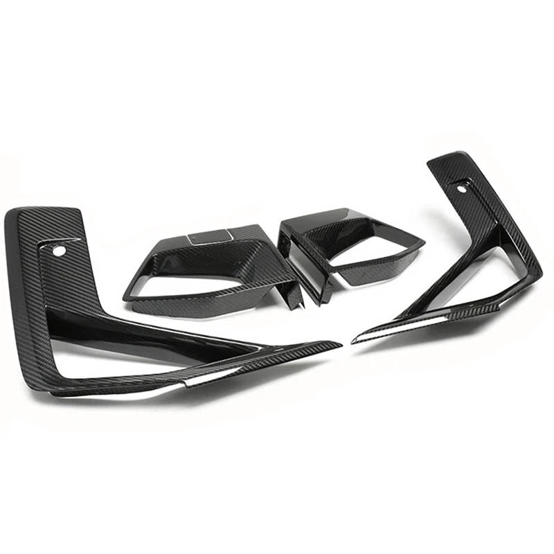 Dry Carbon Fiber Front Bumper Air Vent Cover For BMW X3M F97 X4M F98 Lci 22+