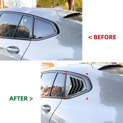 Rear Side Window Louvers for BMW X4 G02 (2018-2024)