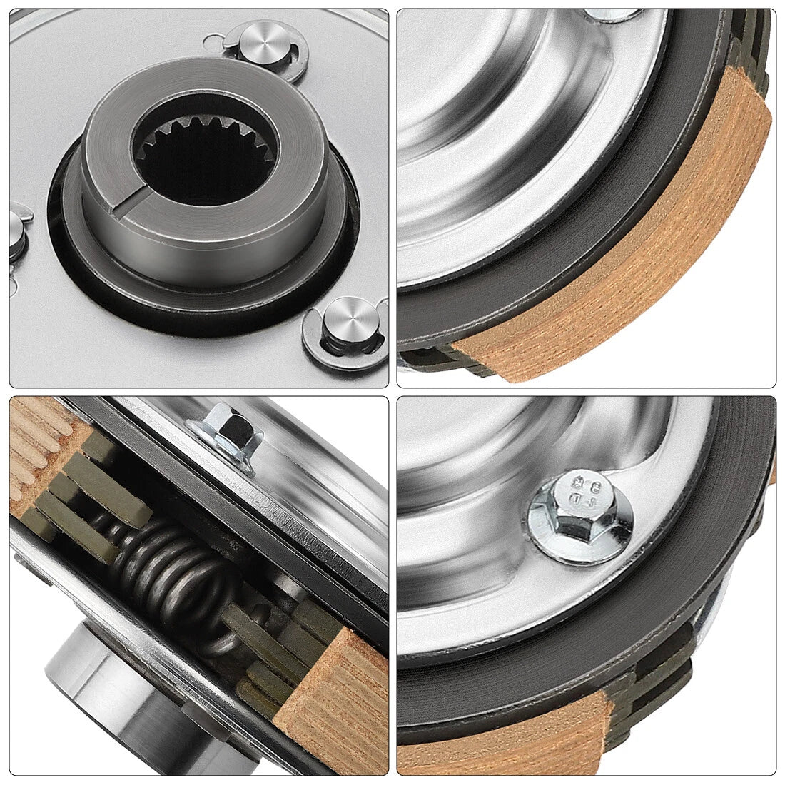 Centrifugal Carrier Wet Clutch with Gasket for Honda TRX250TE/TRX250EX/TRX250X