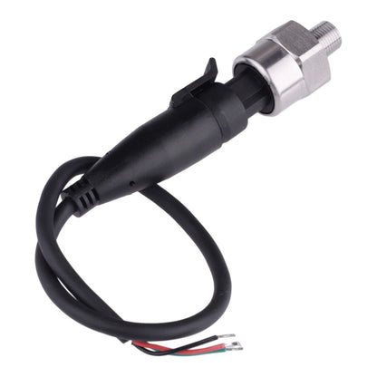 150PSI Pressure Transducer Sensor for Oil Fuel Air Water - Stainless Steel