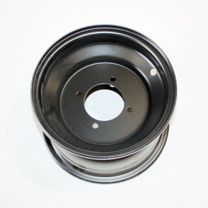 19X7.00 Black 8" Small 4 Stud Front Wheel Rim for Quad Dirt Bike ATV