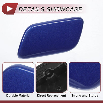 Front Left Washer Nozzle Cover for Subaru Forester 2013-2015 Blue