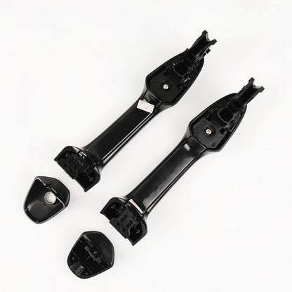 Outer Door Handle Black Matte FL+FR Fits Toyota Hilux Revo SR5 4D 2015-19 D06