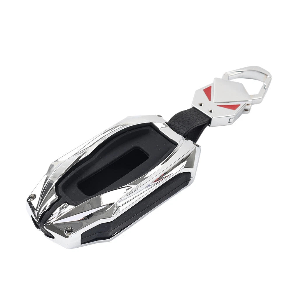 Silver Key Fob Cover Protector Case for Dodge Ram 1500 (2019-2024)