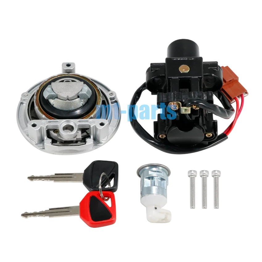 Ignition Key Switch Fuel Cap Seat Lock for Honda CRF1100A (2021-2023)