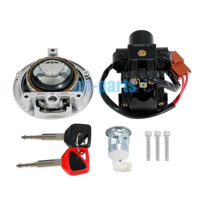 Ignition Key Switch Fuel Cap Seat Lock for Honda CRF1100A (2021-2023)
