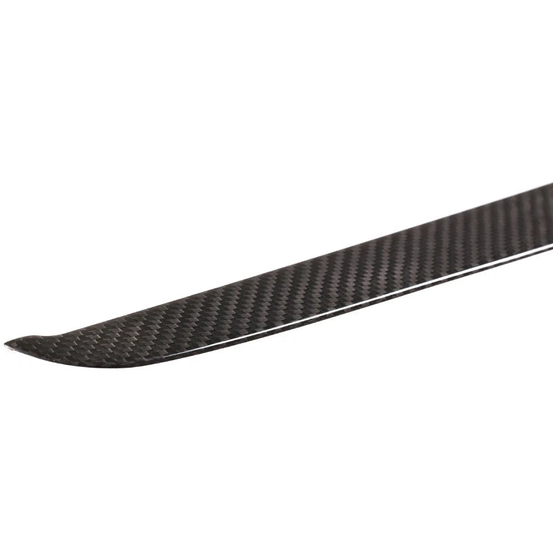 Real Carbon Fiber Side Door Panel Decor Trim Fit For Porsche Macan 2015-2020