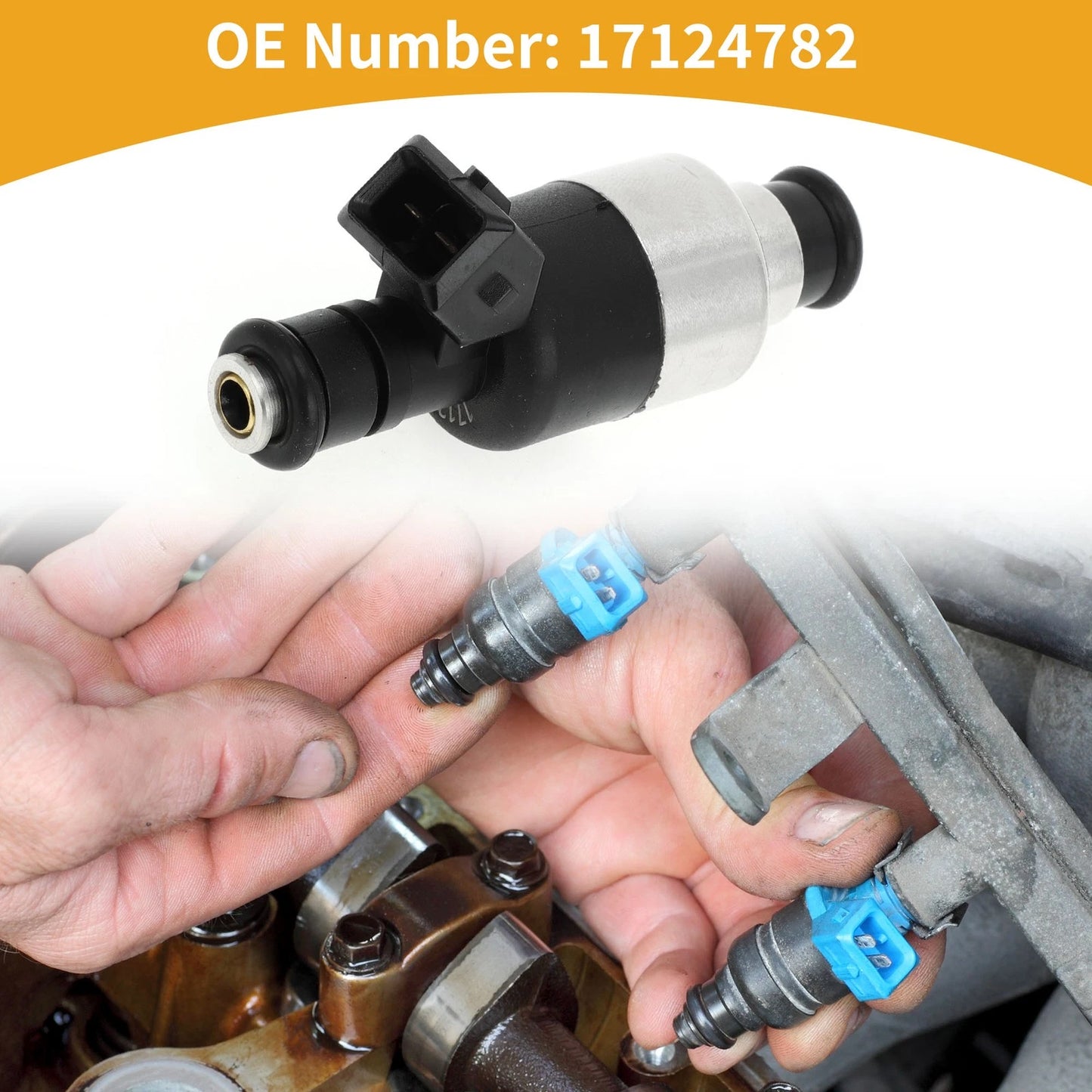 Fuel Injector 1 Pc Black for Buick Regal (1988–1993)