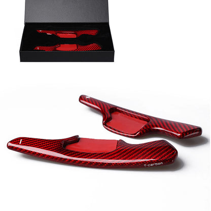 2 x Carbon Fiber Shift Paddle Extensions for Ford Taurus (2010-2019)