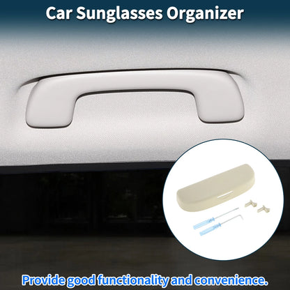 Sunglasses Case for Honda Accord 2018-2024 Eyeglasses Holder Storage Beige