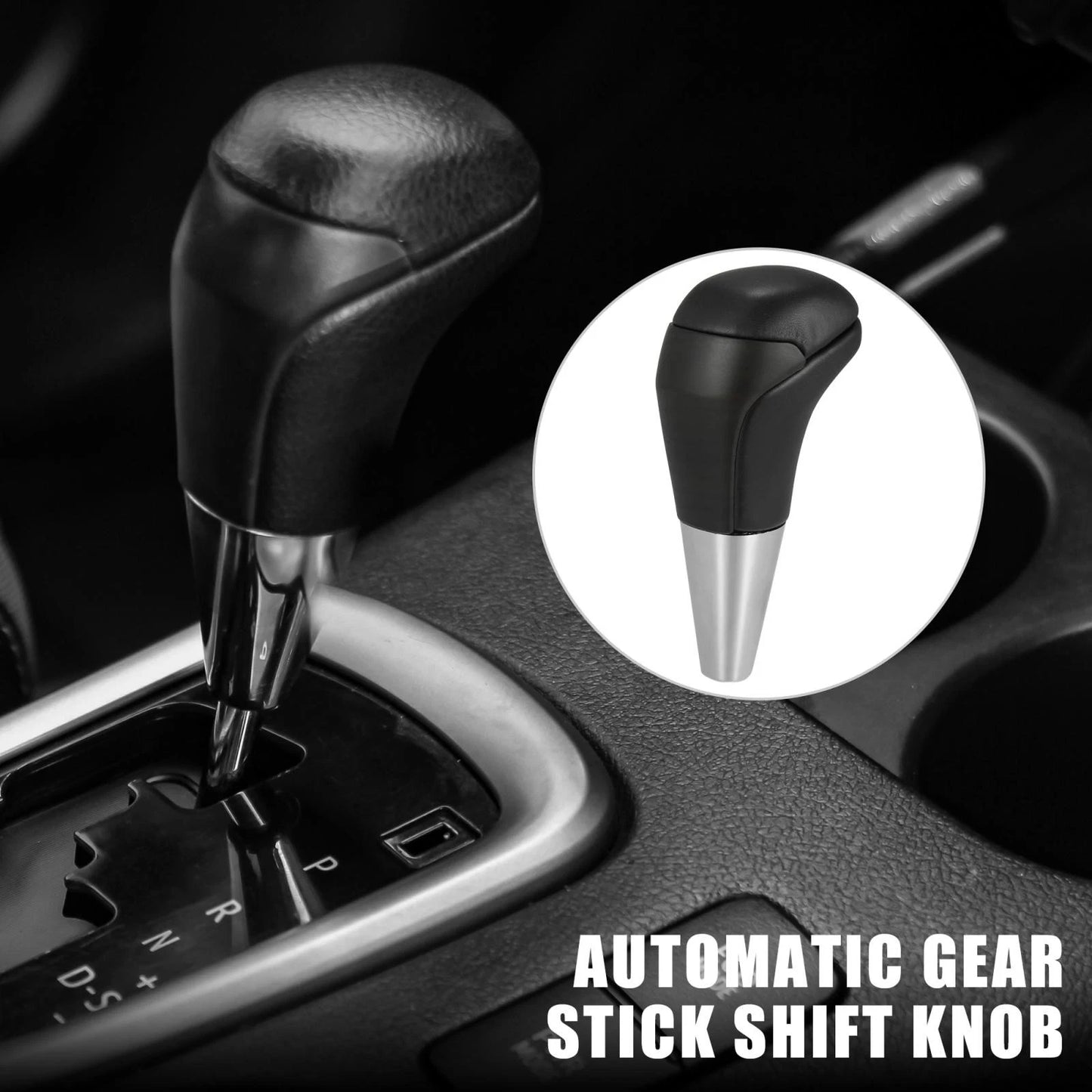 Wood Pattern Black Gear Shift Knob for Toyota Land Cruiser