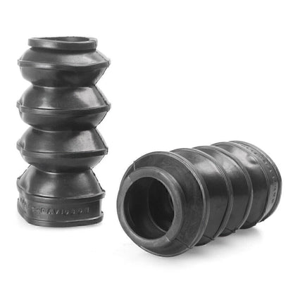 39mm Rubber Fork Cover Gaiters for Harley Sportster Dyna FX XL 883 (2004-2023)