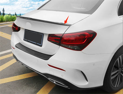 Rear Spoiler Wing Glossy Black for Mercedes-Benz A-Class V177 Sedan (2019-2022)