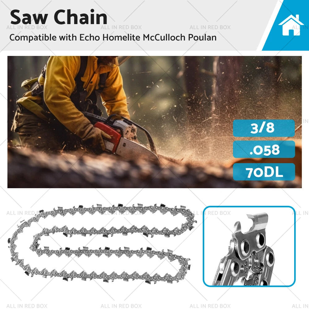 3/8" .058 70DL Chainsaw Chain for Echo (Various Years)