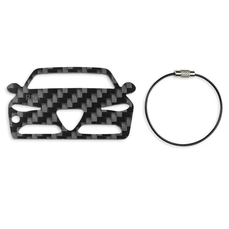 Carbon Fiber Key Ring Gift Car tuning Stylish Car Decor For Future Toyota 86