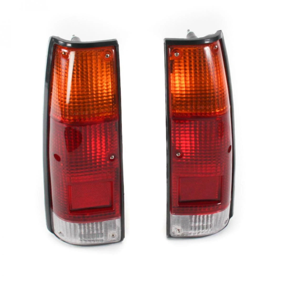 Pair Tail Light Rear Lamp Black Fit Isuzu KBZ Holden Rodeo UTE Pickup 1981-88 DE
