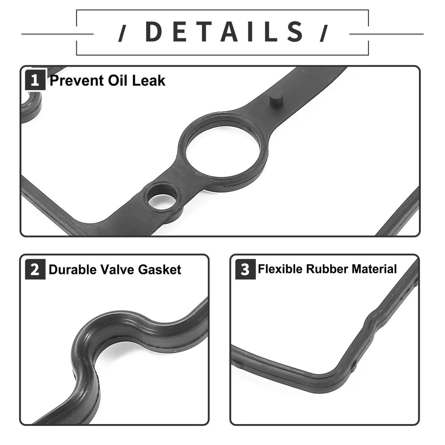 Valve Cover Gasket for Mazda 323 S VI 1.6 B6 (DOHC) (1998-2001)