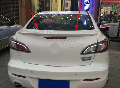 Unpainted Factory Style ABS Spoiler Wing for MAZDA 3 Sedan (2010-2013)