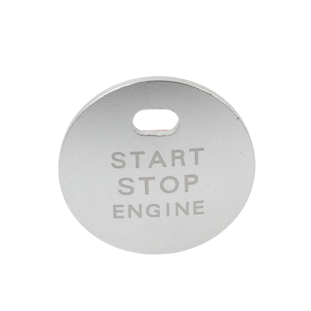 Silver Engine Start Push Button Cover Trim for Mazda 3 6 Atenza CX-5 (2014-2023)