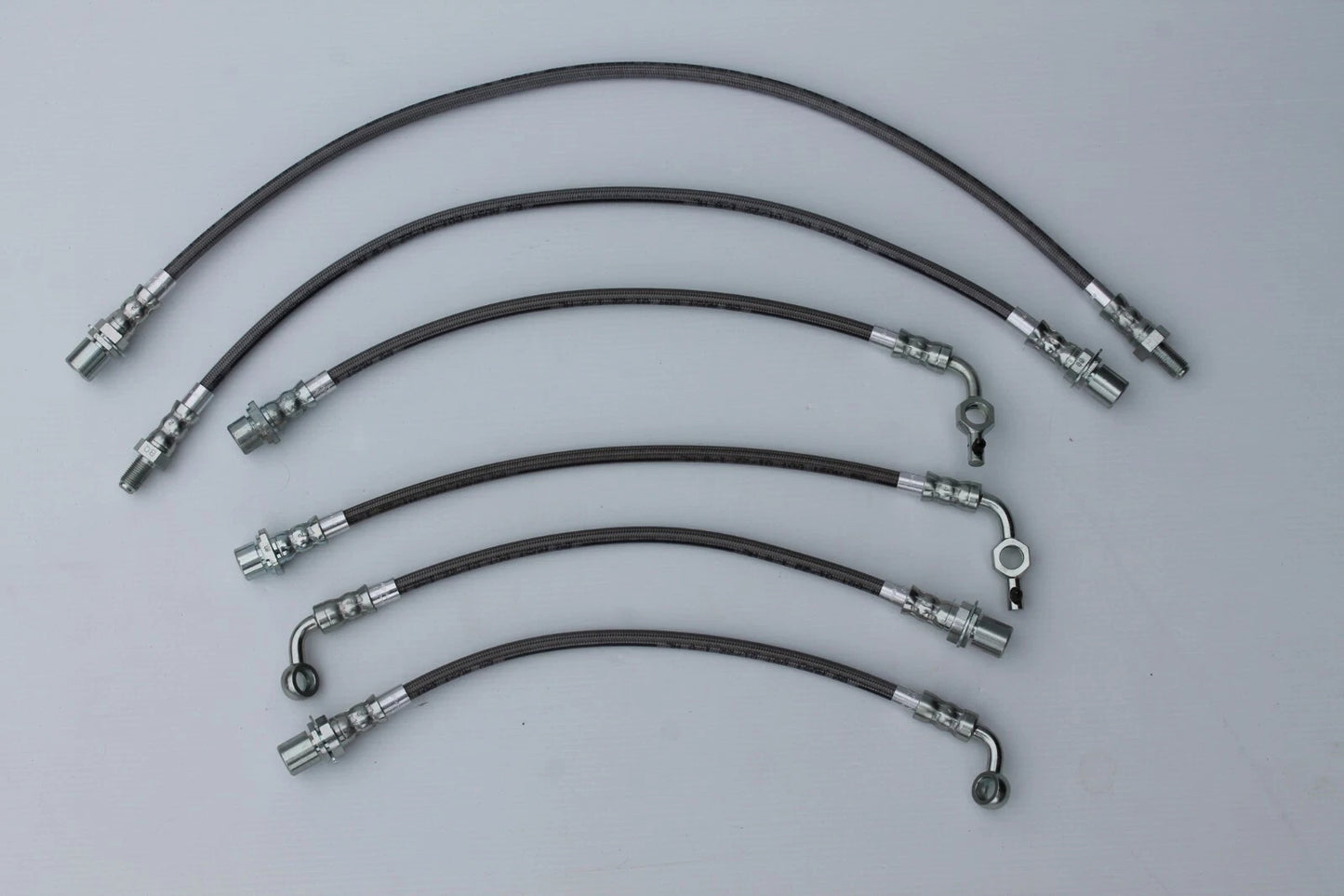 Braided Brake Hose Set (6) for Land Cruiser 80 Series (1992 - Present)